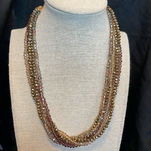 Stunning multi bead necklace